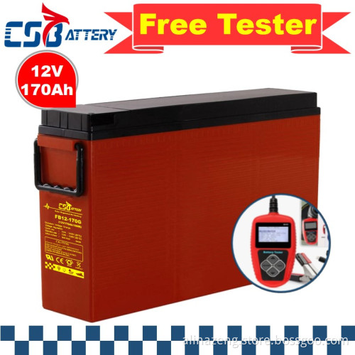 Csbattery 12V105ah Telecom Battery Racks Gel Battery for SLA/Emergency-Power/Telecom/Backup-Energy-System/Lighting